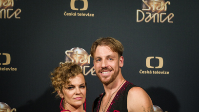 FOTO: Martin Prágr a Marta Jandová před svým oficiálně prvním vystoupením.