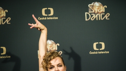 FOTO: Marta Jandová se před kamerami rozhodně nestydí.