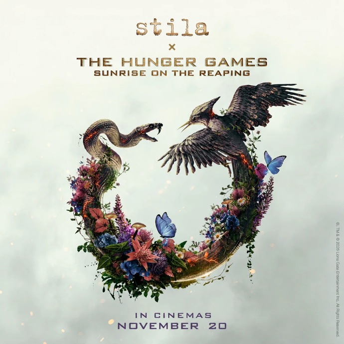 Stila uvádí kolekci The Hunger Games: Sunrise on the Reaping