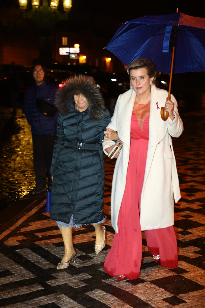 Jana Mráčková Vildumetzová zvolila výrazný outfit.