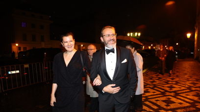 FOTO: Návrhářka Tatiana Kováříková s manželem.