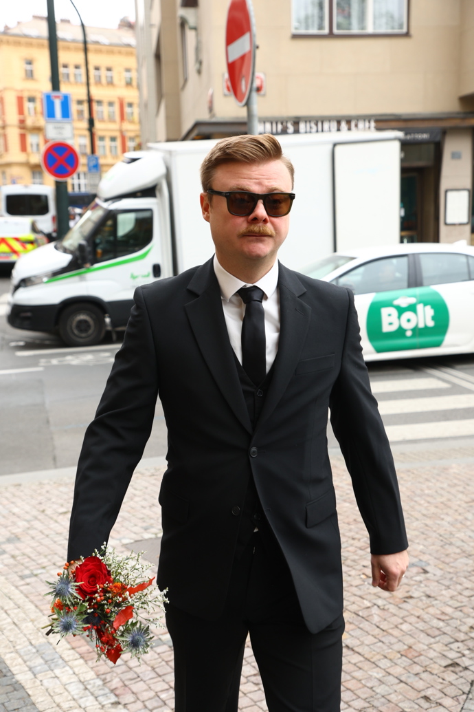 Filip Kaňkovský se přišel rozloučit s Jiřím Štěpničkou.