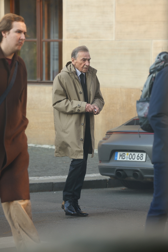 František Němec se přišel rozloučit s Jiřím Štěpničkou.