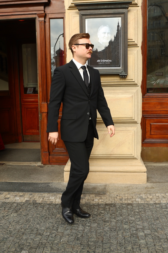 Filip Kaňkovský se přišel rozloučit s Jiřím Štěpničkou.