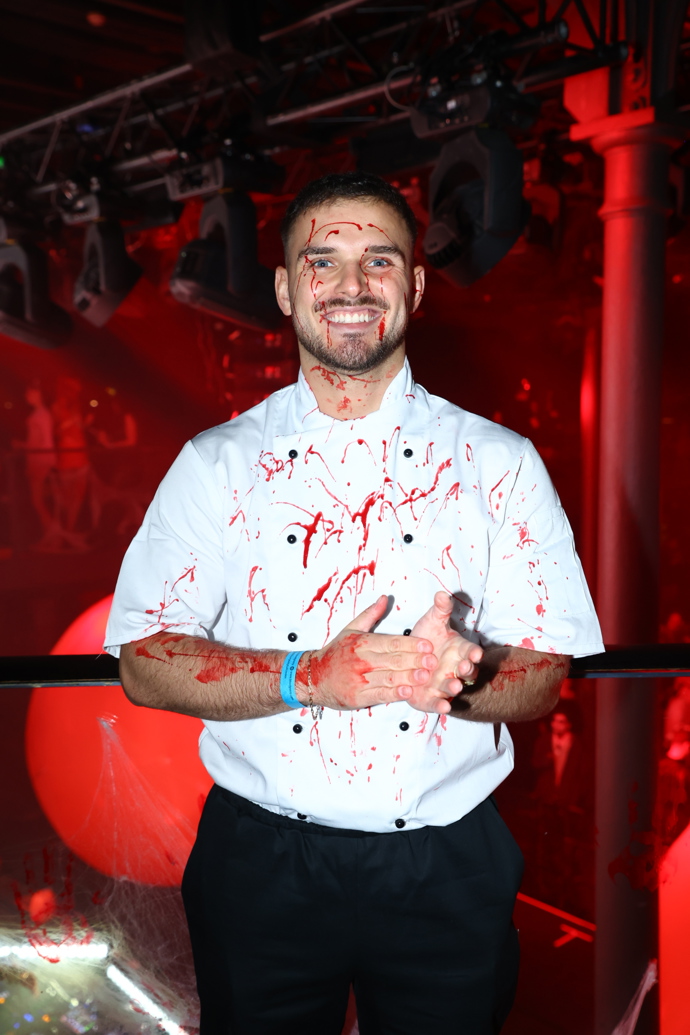 Adam Štrba vsadil na kostým vražedného kuchaře.