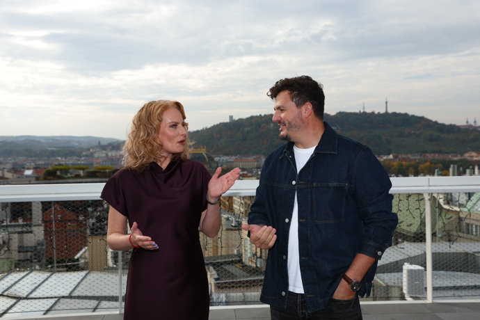 Roman Staša bude s Kristinou Kloubkovou moderovat již počtvrté. 
