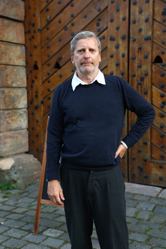 David Prachař přišel na výstavu, která byla uspořádána na počest režiséra Jana Kačera.