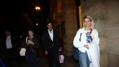 FOTO: Partneři stále zářili štěstím.