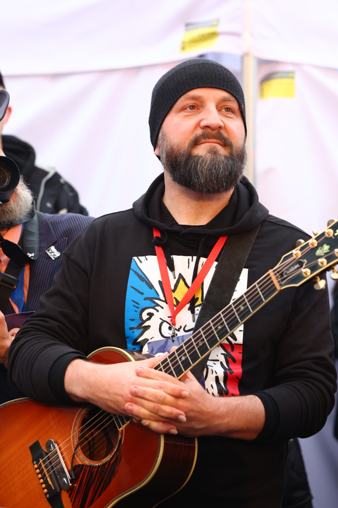 Hudebník Pavel Helan. 
