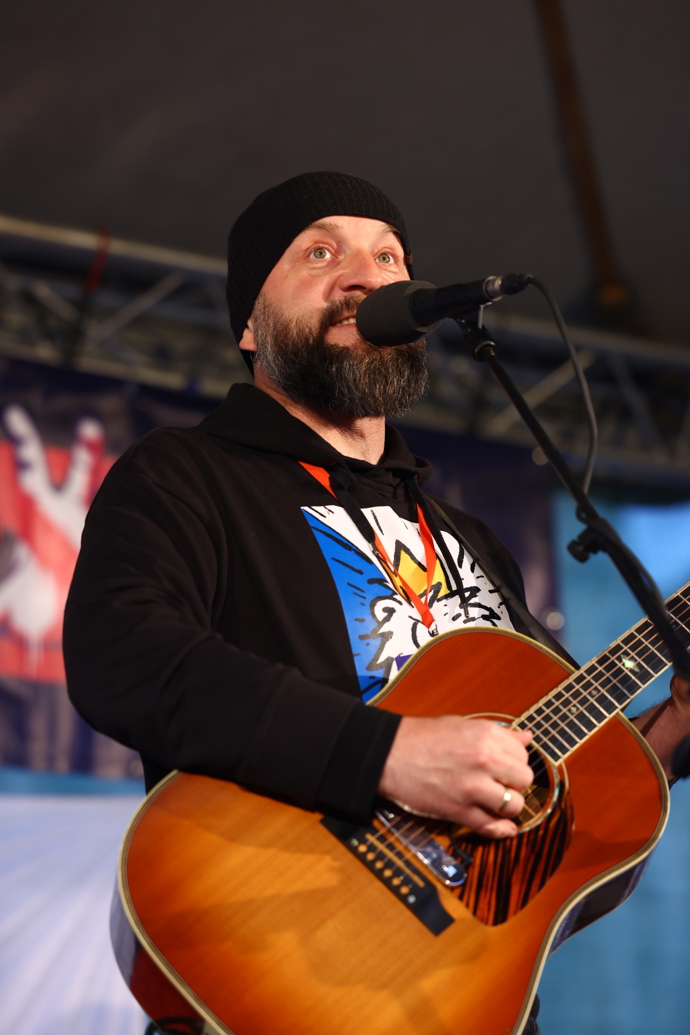 Hudebník Pavel Helan. 