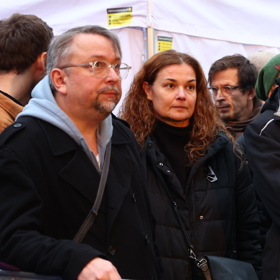 Herečka Martina Preissová. 