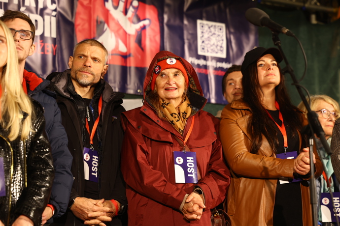 Eva Holubová a Jitka Čvančarová