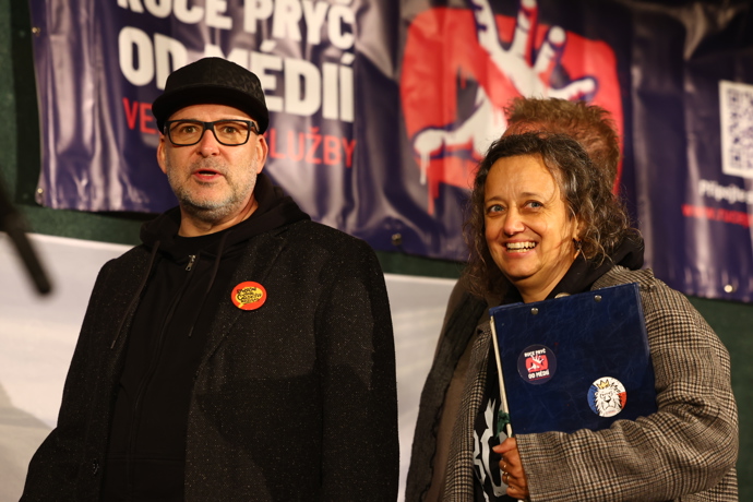 Michal Jagelka po boku Mariany Novotné Nachtigallové. 