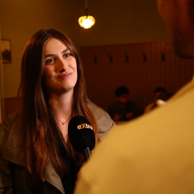 Justýna Drábková během rozhovoru pro eXtra.cz.