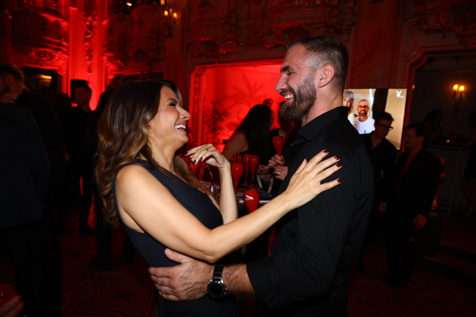 Eva Decastelo a André Reinders v průběhu akce.