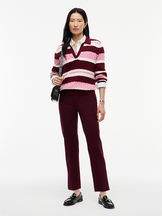 Bordó kalhoty, Tommy Hilfiger, 2990 Kč Bordó kalhoty, Tommy Hilfiger, 2990 Kč