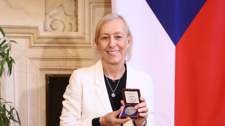 Martina Navrátilová statečně bojuje s rakovinou.