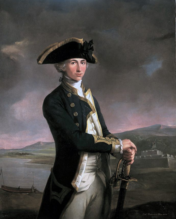 Horatio Nelson jako kapitán Horatio Nelson jako kapitán