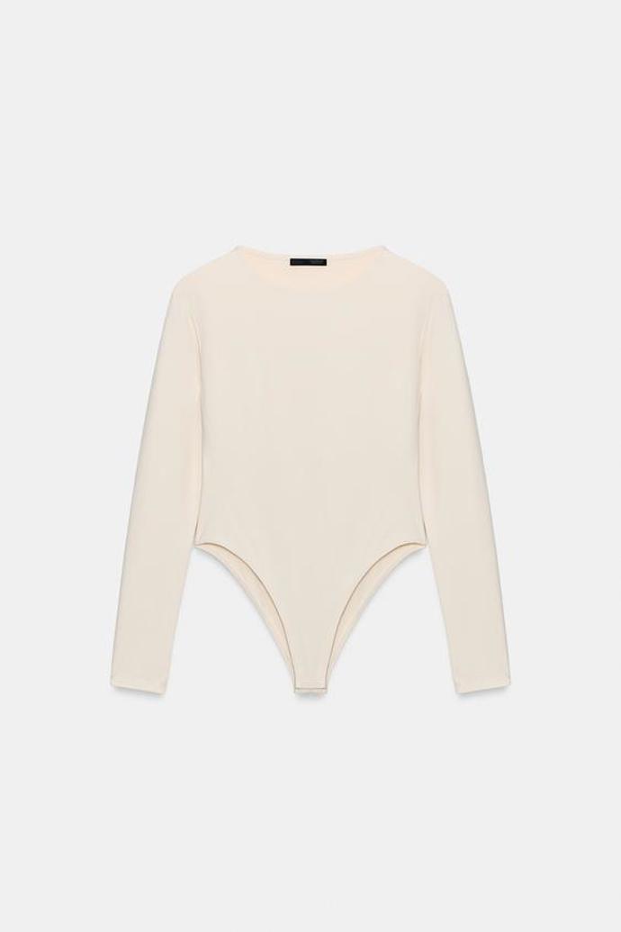 Body s dlouhým rukávem, Zara, 449 Kč