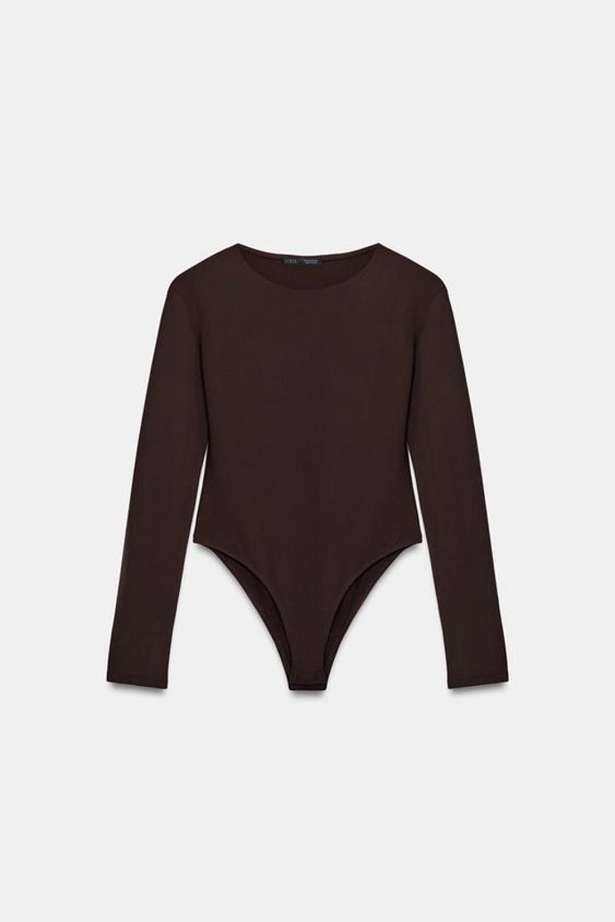 Body s dlouhým rukávem, Zara, 449 Kč