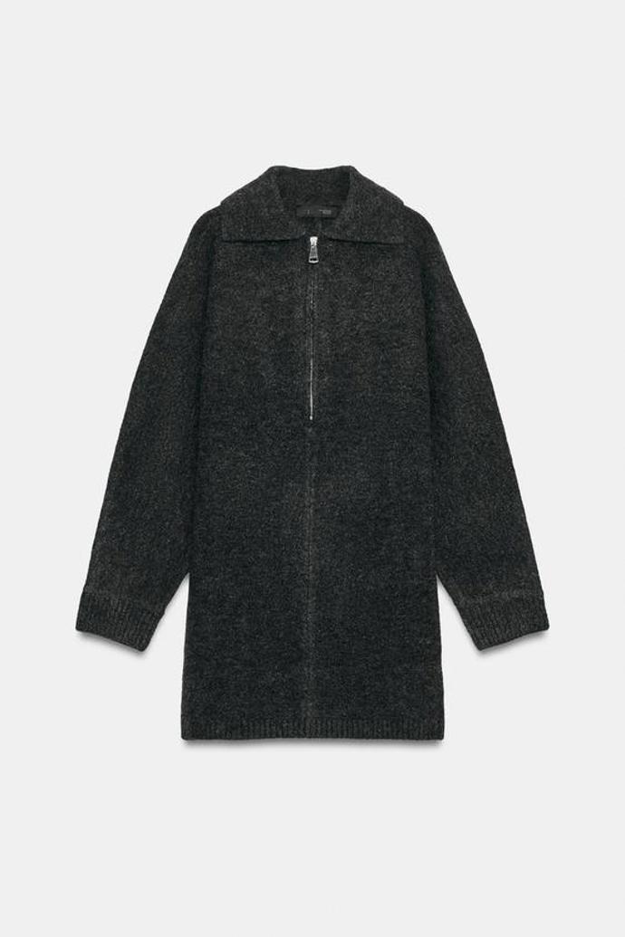 Krátké úpletové šaty, Zara, 849 Kč