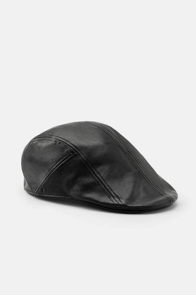 Kšilt ze 100% kůže, Zara, 849 Kč
