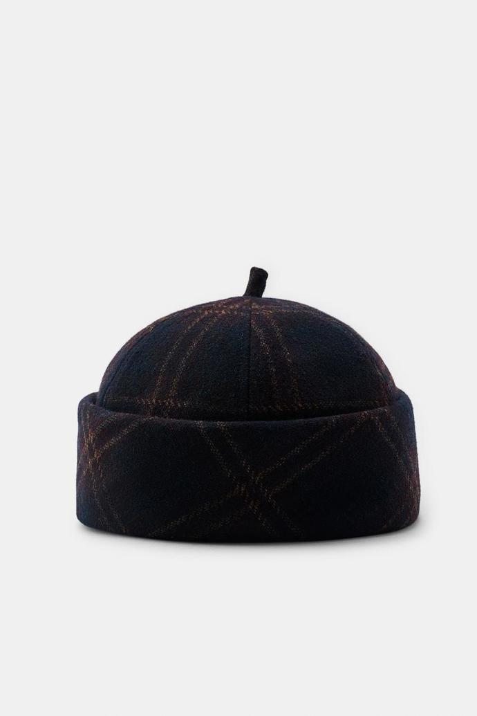 Vzorovaná čepice z vlněné směsi, Zara, 499 Kč
