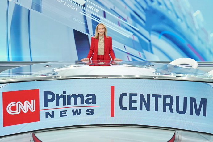 Zpravodajské centrum budou moderovat elitní novináři. Mezi nimi je i Lucie Čermáková.