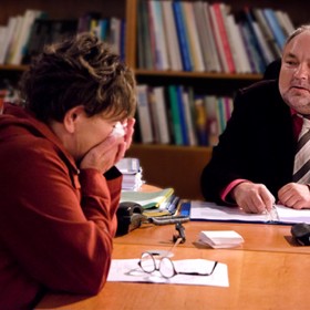 Zdena Hadrbolcová v Ulici.