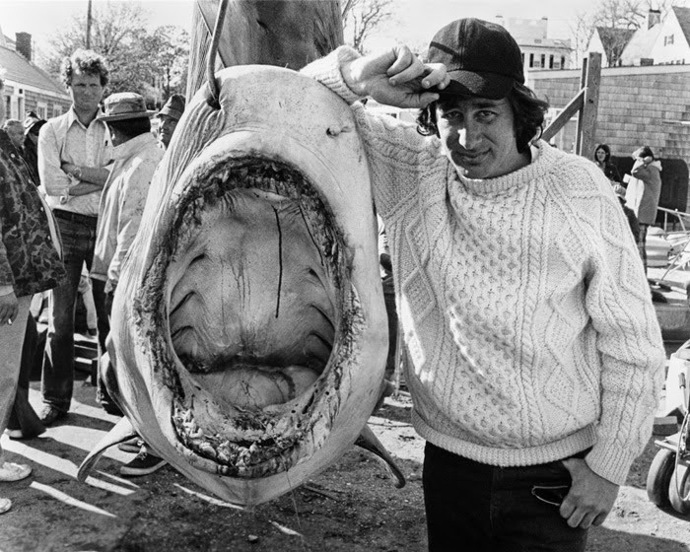 Steven Spielberg s "úlovkem". 